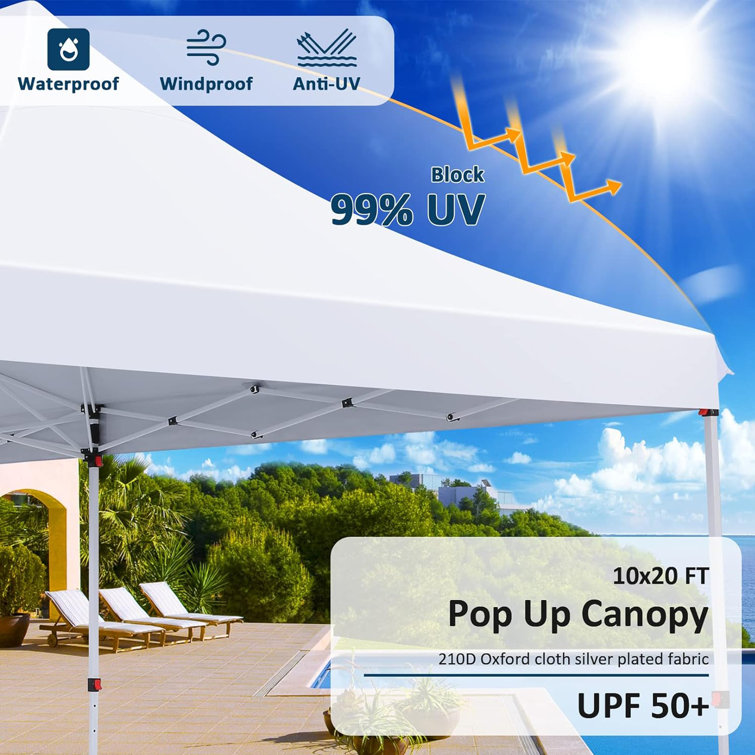 Portable party clearance tent